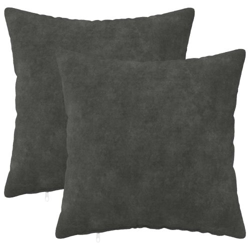 Калъфка за възглавница 2 pcs HEERLEN Антрацит 50 x 50 cm
