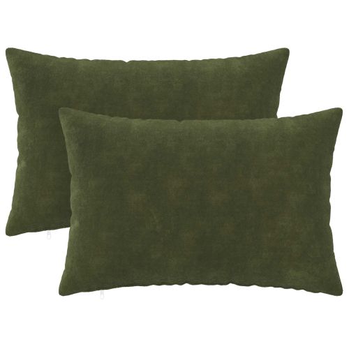 Калъфка за възглавница 2 pcs HEERLEN Зелено 50 x 80 cm