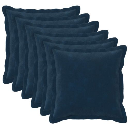 Калъфка за възглавница 6 pcs HOUTEN Синьо 35 x 35 cm