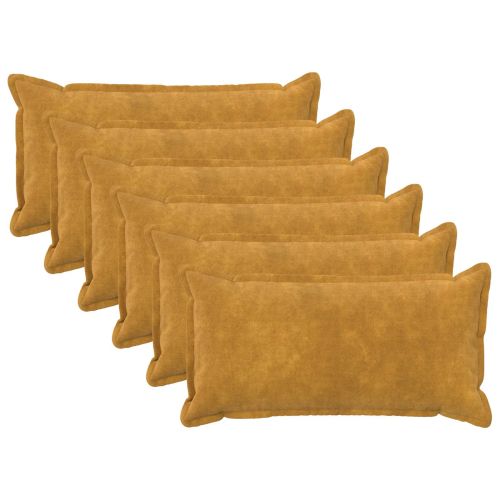 Калъфка за възглавница 6 pcs HOUTEN Жълто 40 x 70 cm