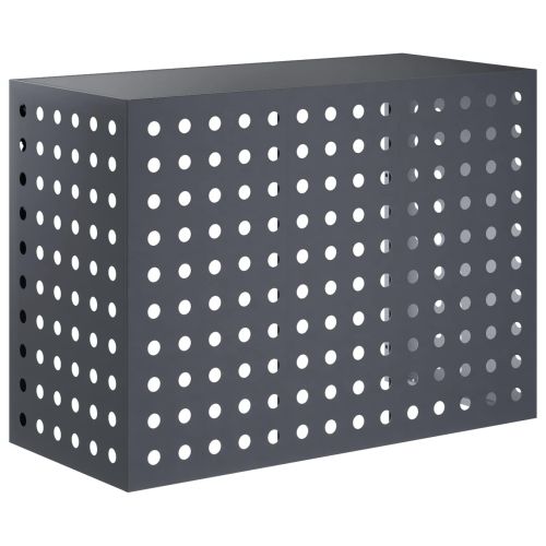Покритие за климатик Антрацит 110 x 50 x 80 cm Стомана
