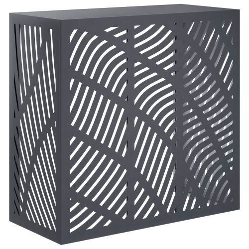 Покритие за климатик Антрацит 110 x 50 x 105 см Стомана