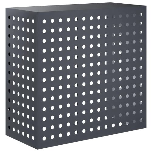 Покритие за климатик Антрацит 110 x 50 x 105 см Стомана