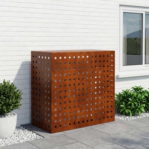 Покритие за климатик Ръждясало 110 x 50 x 105 см