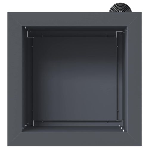 Градинска кашпа с LED осветление Антрацит 30 x 30 x 30 cm