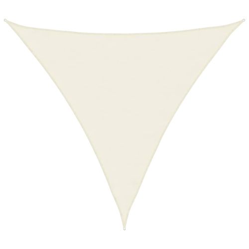 Платно-сенник, Оксфорд плат, триъгълно, 3x3x3 м, кремаво