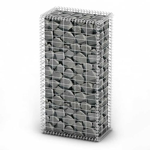 Габион кошница с капаци, поцинкована тел, 100x50x30 см