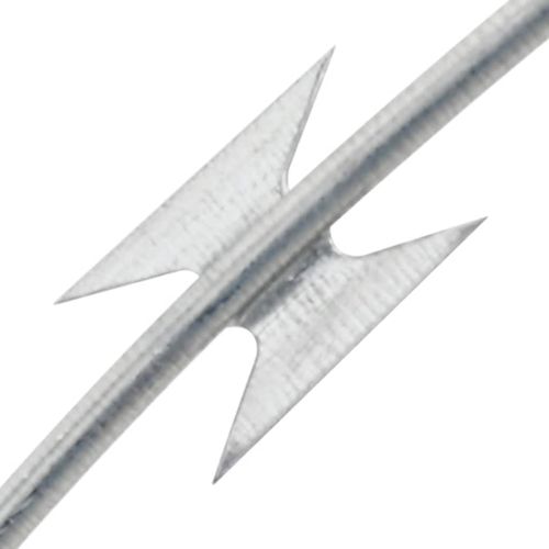 BTO-22 Концертина тел тип бръснач, поцинкована стомана, 100 м