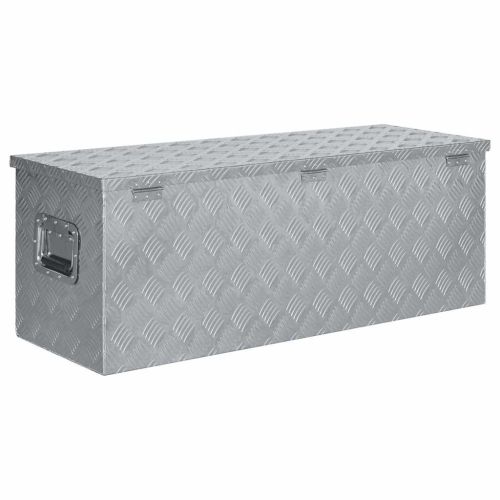 Алуминиева кутия, 110,5x38,5x40 см, сребриста