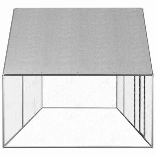 Птичарник, 6x2x2 м, поцинкована стомана