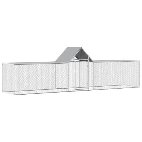 Птичарник, 5x1x1,5 м, поцинкована стомана