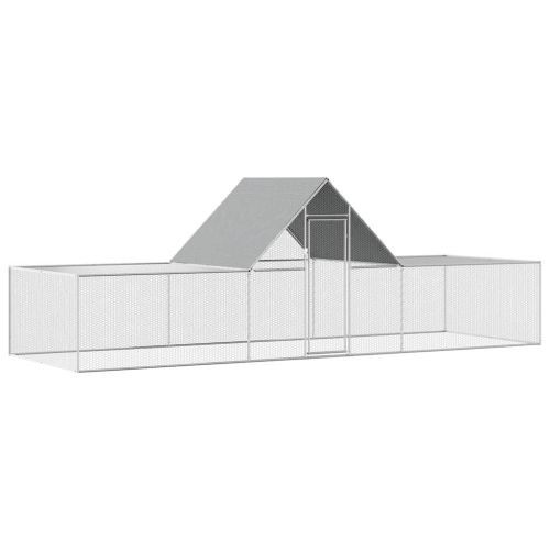 Птичарник, 6x2x2 м, поцинкована стомана