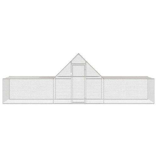 Птичарник, 6x2x2 м, поцинкована стомана