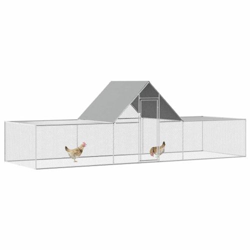 Птичарник, 6x2x2 м, поцинкована стомана