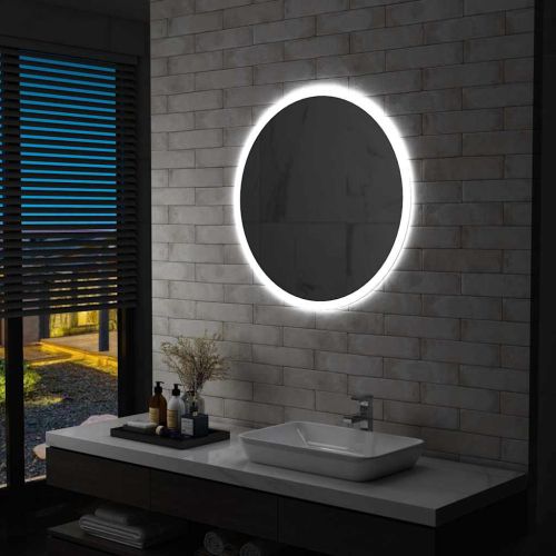 LED огледало за баня 80 см