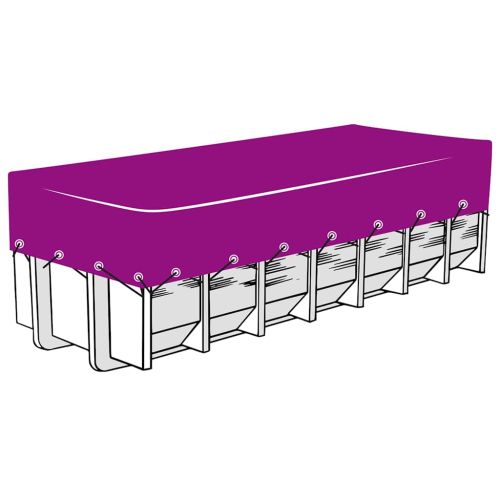Мрежа за контейнер, HDPE, 3,5x8 м, черна