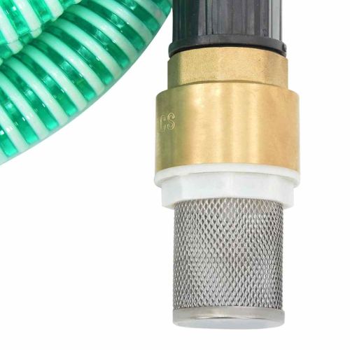 Смукателен маркуч с месингови съединители 1,1" 15 м PVC