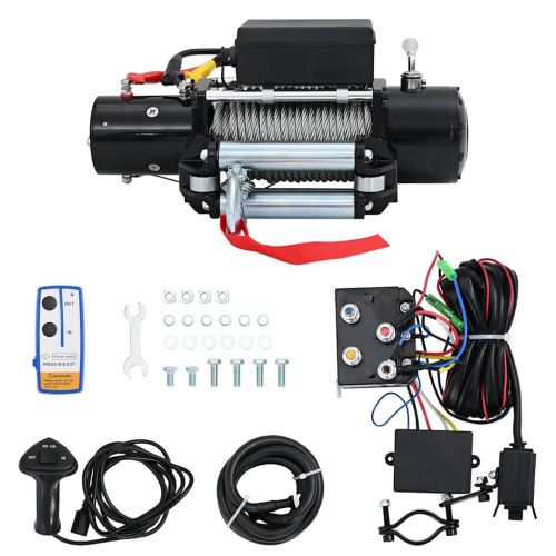 Електрическа лебедка 12 V 5909 кг