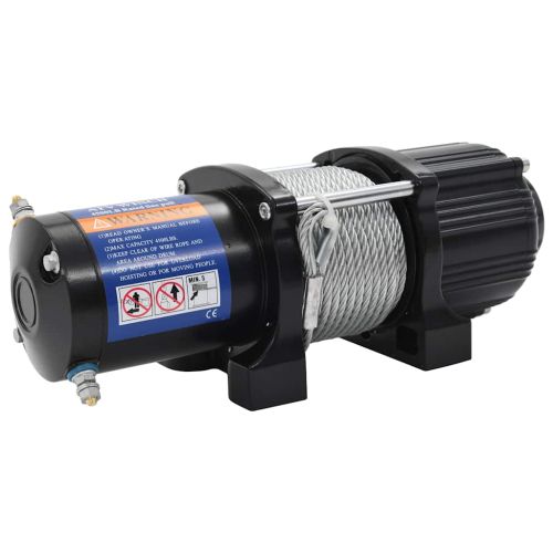Електрическа лебедка, 12 V, 4500 lbs, 2040 кг, с дистанционно
