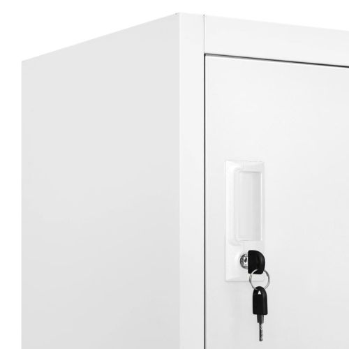 Заключващ се шкаф с 12 отделения, 90x45x180 см