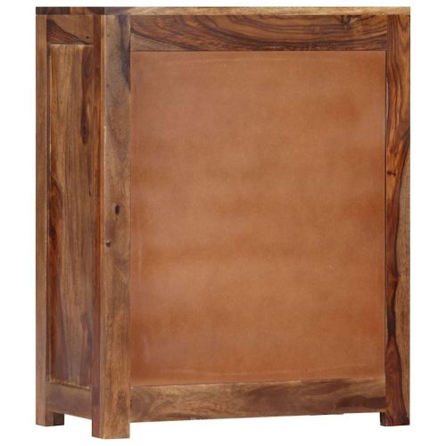 Страничен шкаф, 60x30x75 см, акациево дърво масив