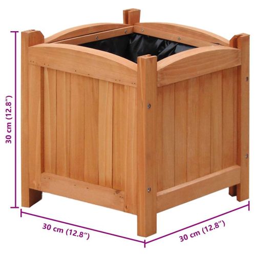 Повдигнати лехи, 4 бр, 30x30x30 см