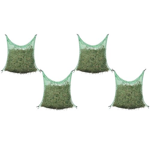 Мрежи за сено, 4 бр, квадратни, 0,9x1 м, PP