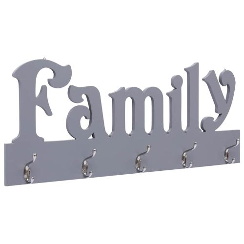 Стенна закачалка за палта FAMILY, 74x29,5 см