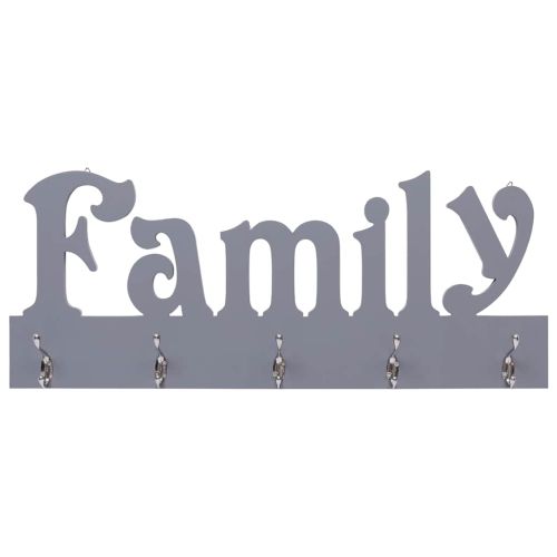 Стенна закачалка за палта FAMILY, 74x29,5 см