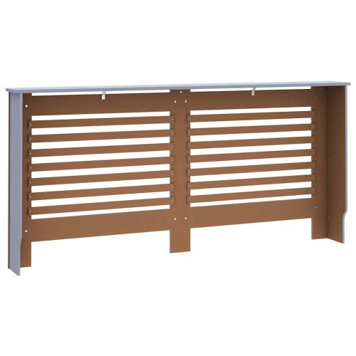 Параван за радиатор, антрацит, 172x19x81,5 см, МДФ