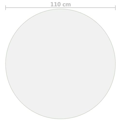 Протектор за маса, мат, Ø 110 см, 1,6 мм, PVC