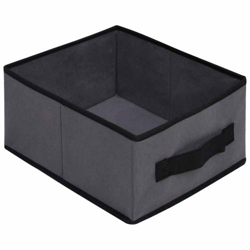 Шкаф за съхранение с 6 чекмеджета, 55x29x55 см, сив, стомана