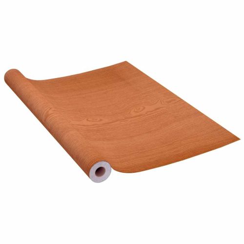 Самозалепващо фолио за врати, 4 бр, светъл дъб, 210x90 см, PVC
