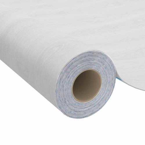 Самозалепващо фолио за мебели 2 бр бяло дърво 500х90 см PVC