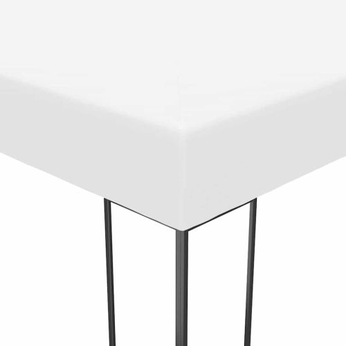Шатра с LED светещи стрингове, 4x3x2,7 м, бяла