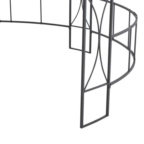 Шатра, 300x290 см, бяла, кръгла