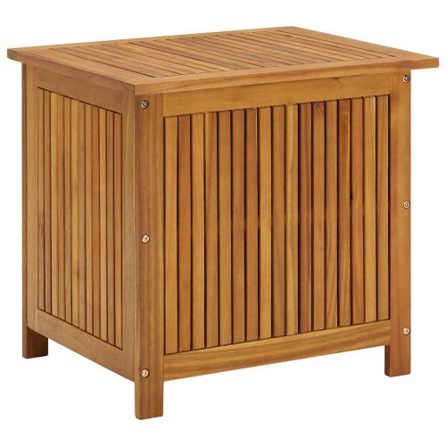 Градинска кутия за съхранение 60x50x58 см акациево дърво масив