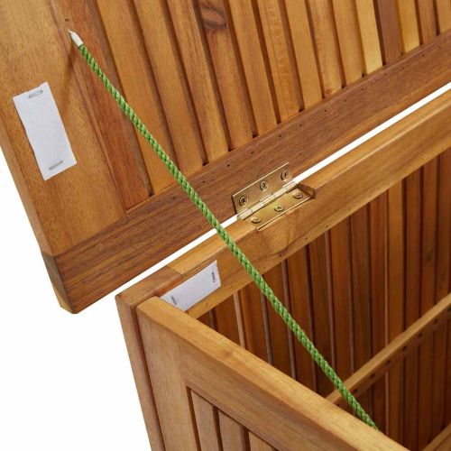 Градинска кутия за съхранение 60x50x58 см акациево дърво масив