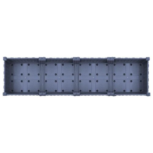 Повдигната леха, 160x40x71 см, полипропилен