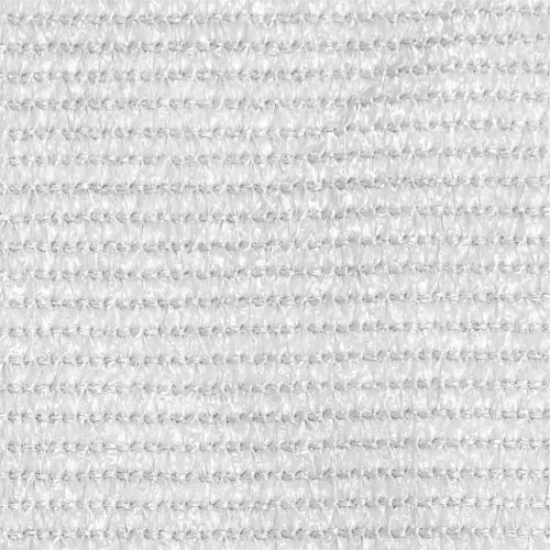Балконски параван, бял, 120x500 см, HDPE