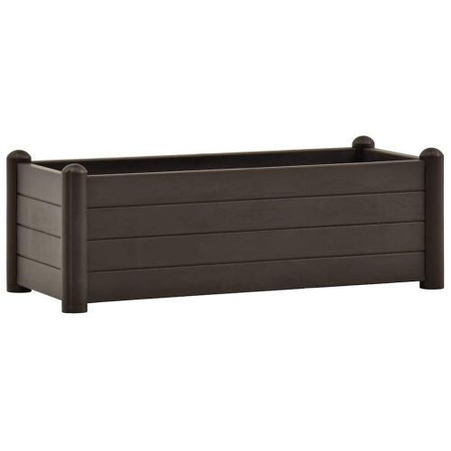 Градинска висока леха, PP, мока, 100x43x35 см