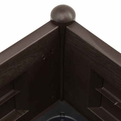 Градинска висока леха, PP, мока, 100x43x35 см