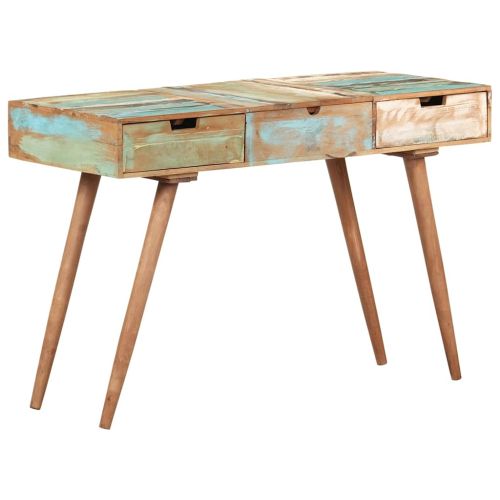 Тоалетка с огледало, 112x45x76 см, регенерирано дърво масив