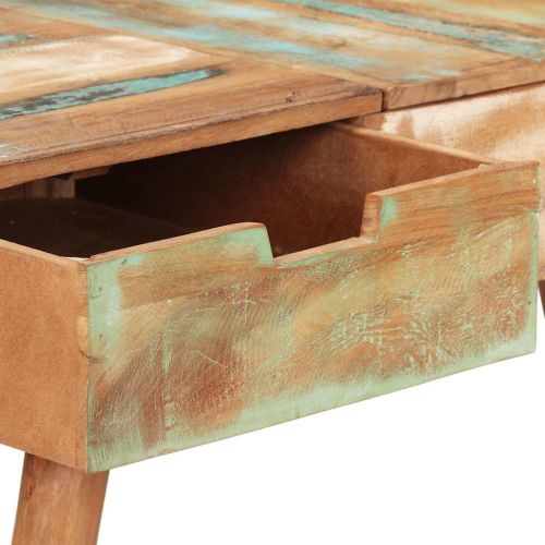 Тоалетка с огледало, 112x45x76 см, регенерирано дърво масив