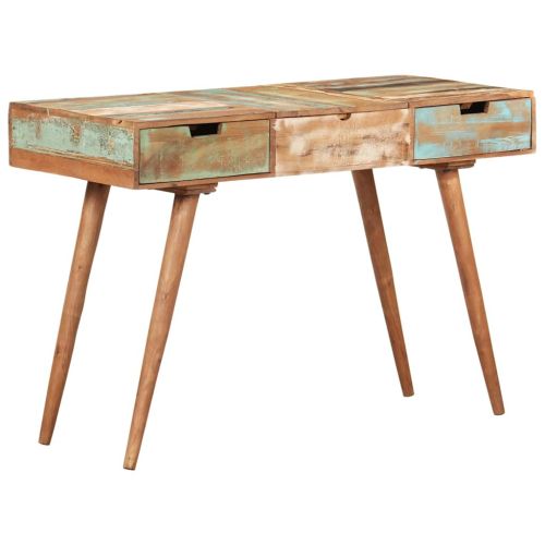 Тоалетка с огледало, 112x45x76 см, регенерирано дърво масив