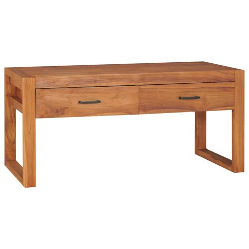 ТВ шкаф 100x40x45 см тиково дърво