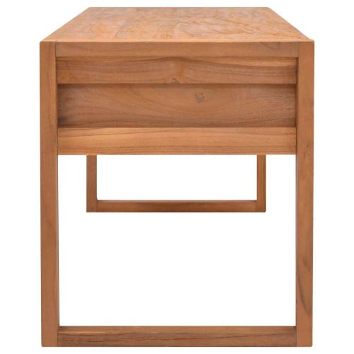 ТВ шкаф 140x40x45 см тиково дърво
