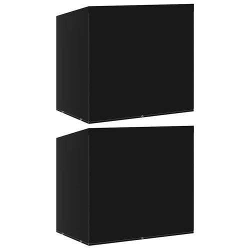 Калъфи за градински люлки 2 бр 6 капси 135x105x175 см