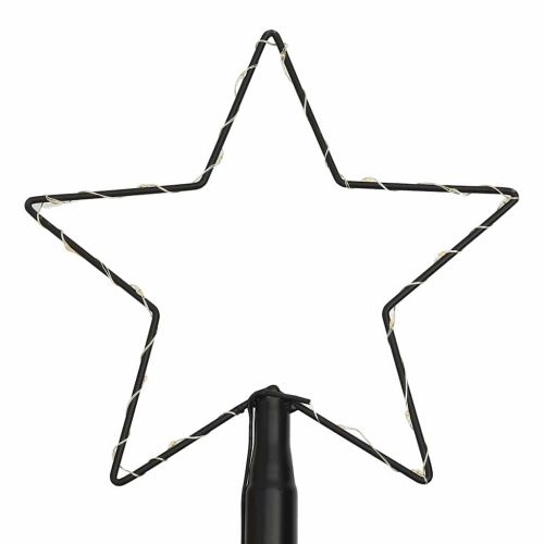 LED коледна елха за закрито и открито 576 LED синя 3,6 м
