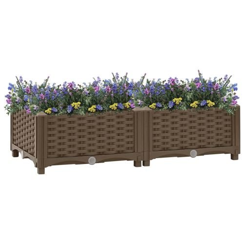 Повдигната леха, 80x40x23 см, полипропилен